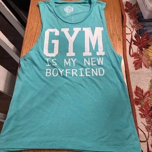 New gym tank.